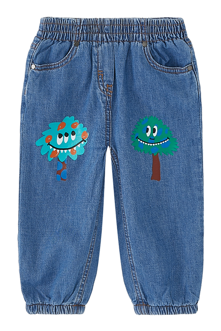 Kids Graphic-Print Jeans